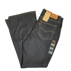 NWT Levi's 726 Flare Jeans Women's 31x30 Denim Bell Bottom High Rise Retro Blue
